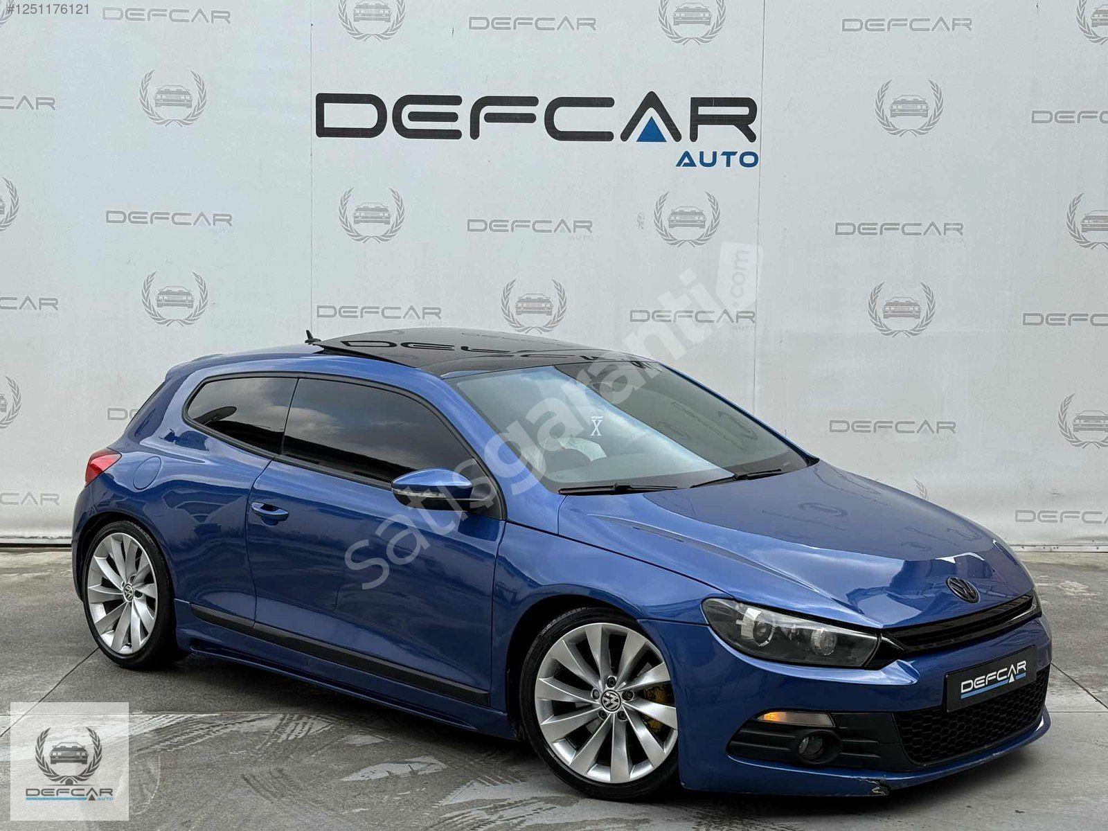 "DEFCAR"2014 VOLKSWAGEN SCİROCCO 160HP CAM TAVAN MAVİ MANUEL