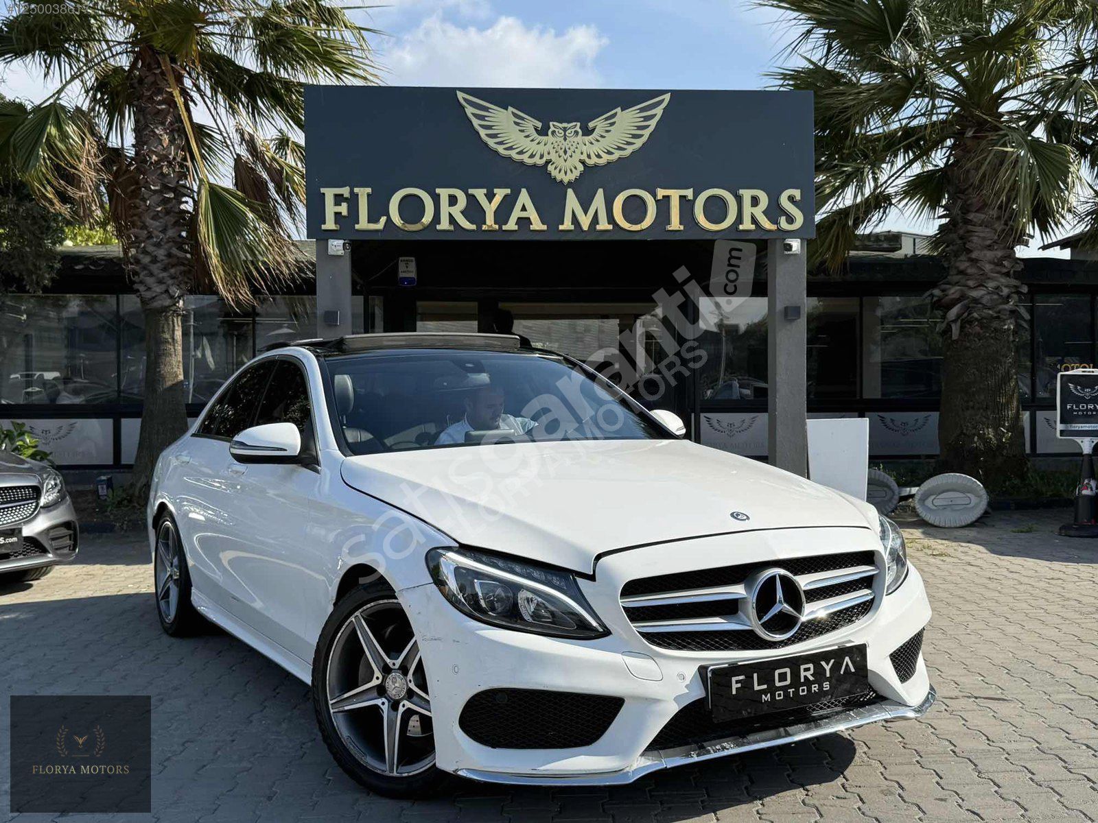 FLORYA MOTORS 2016 MERCEDES BENZ C200d AMG 7G-TRONİC 129.215KM