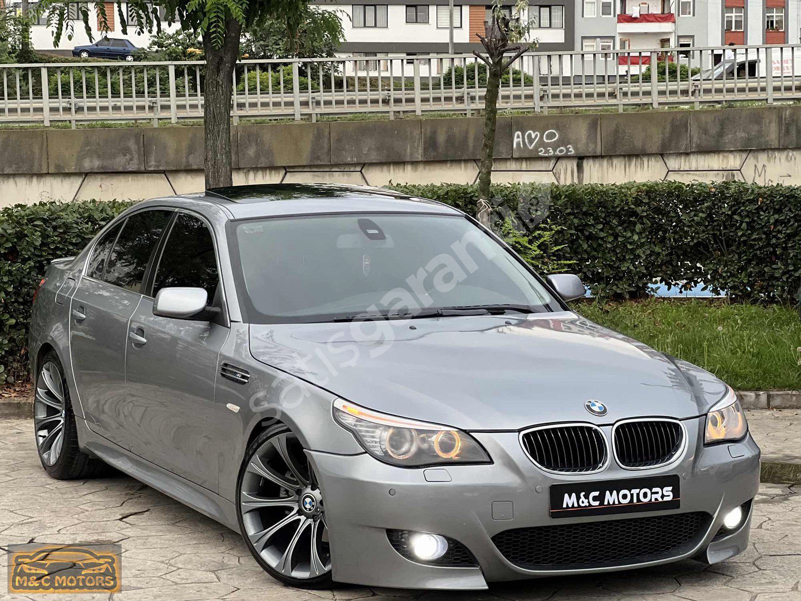 M&C MOTORS'DAN 2005 E60 5.25d M SPORT/SUNROOF/ISITMA/M5GÖRÜNÜM