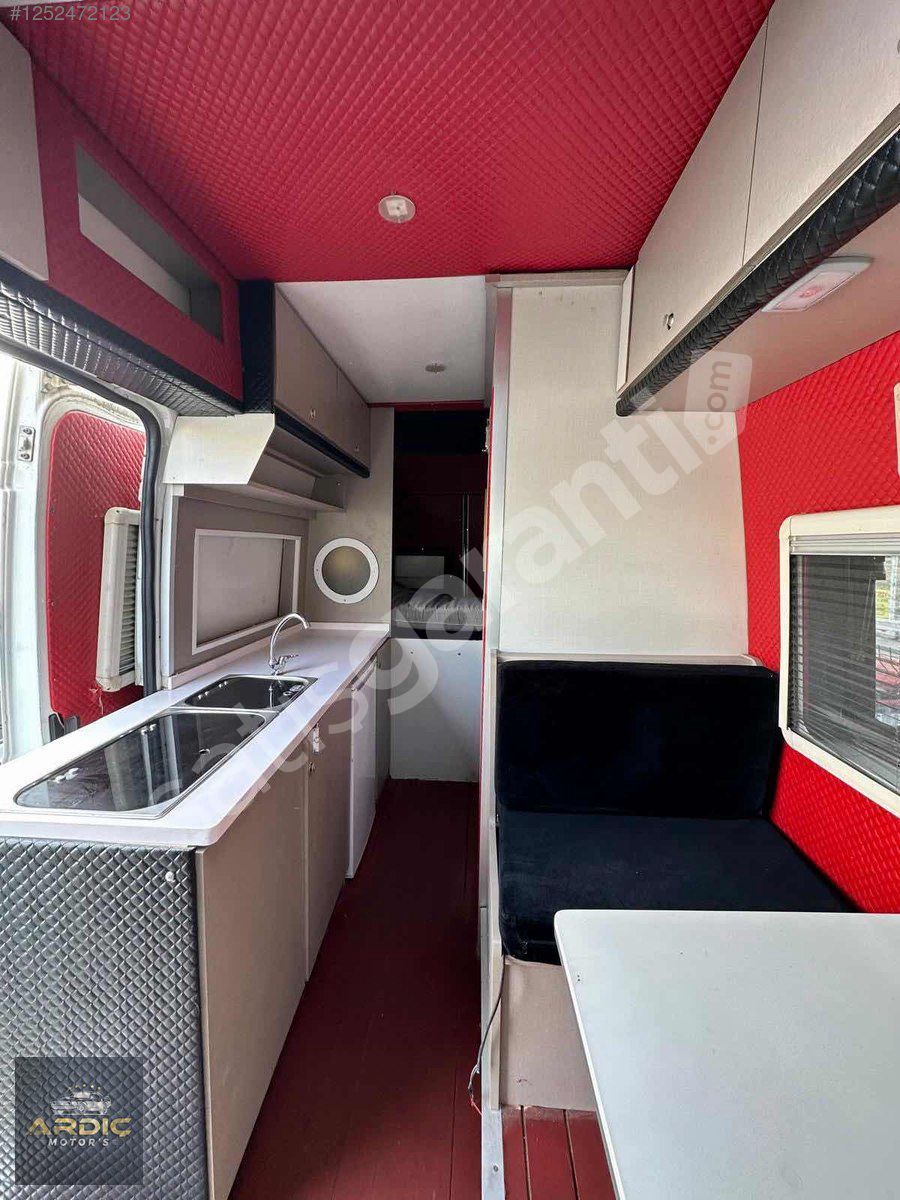 YKSEK TVNLI FİAT DUCATO 2.3 DİZEL 17 m3 KARAVAN KASA FULL+FULL
