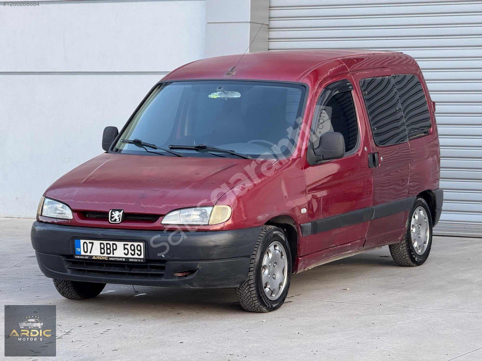 TERTEMİZ 2002 PEUGEOT PARTNER HUSUSİ