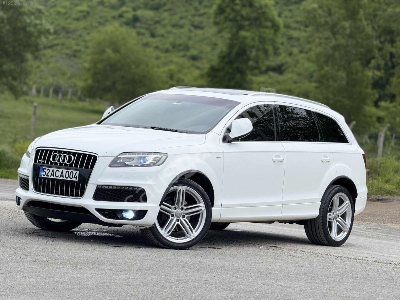 2011 MODEL Q7 BAYİ ÇİKİŞLİ SLİNE+REKORE+KOLTUKISITMA+7KİŞİLİK