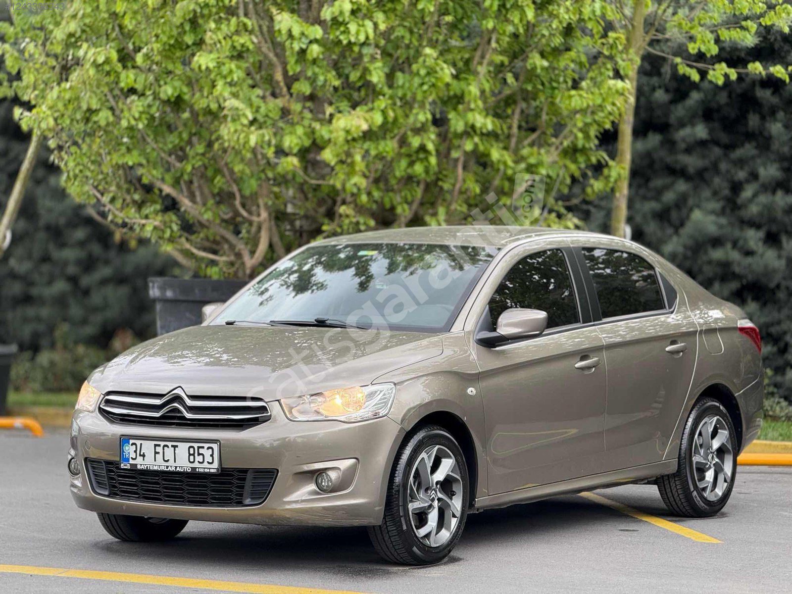 BAYTEMURLAR AUTO DAN HATASIZ BOYASIZ CİTROEN C-ELYESS OTOMOTİK