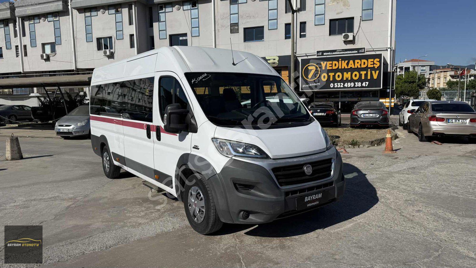 2014 DUCATO 16+1 MİNİBÜS KLİMALI KREDİ KARTINA 12 TAKSİT