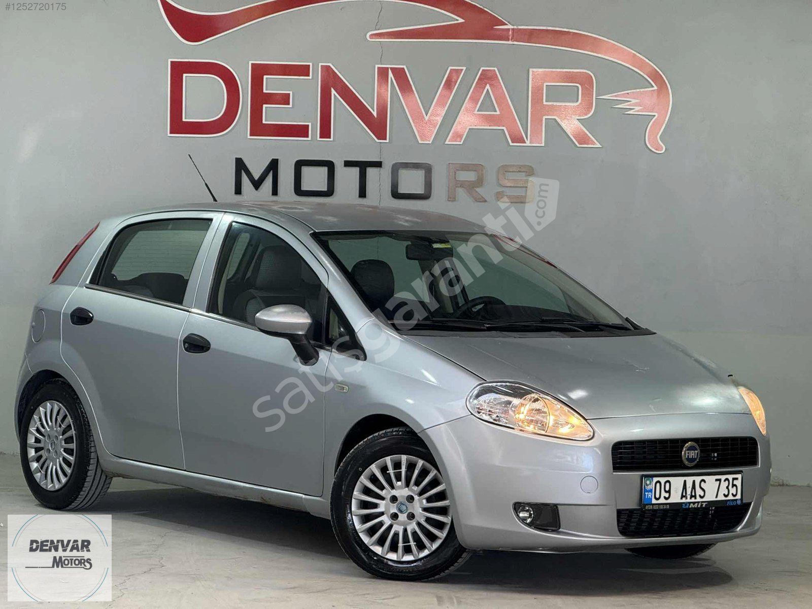 Denvar Motors"PUNTO 1.4GRANDE MANUEL KARTA TAKSİT İMKANI