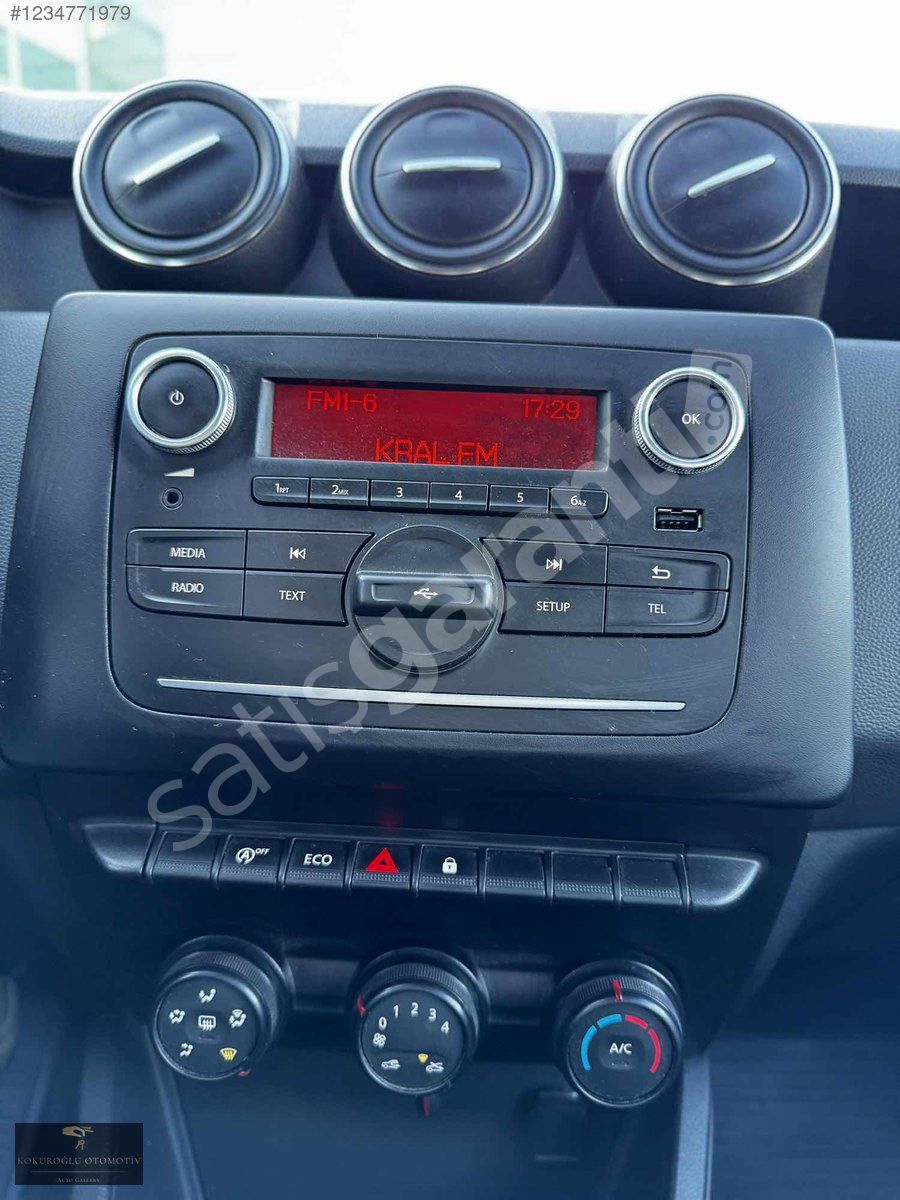 KOKUROĞLU HATASIZ 4x2 DUSTER K.KARTINA 12 TAKSİT İMAKANI İLE