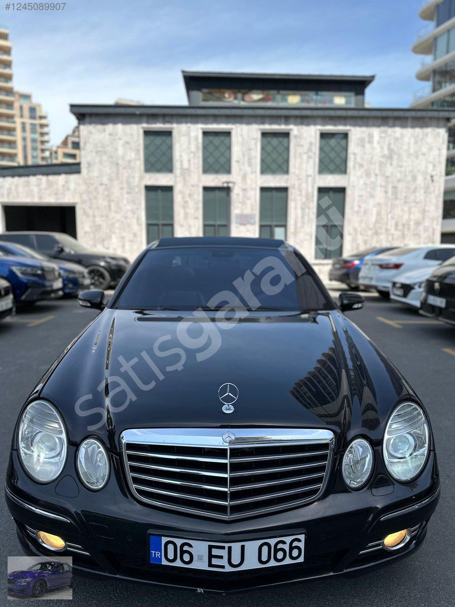 ALNOOR OTOMOTİVDEN TEMİZ ÖZEL PLAKA MERCEDES BENZ E200