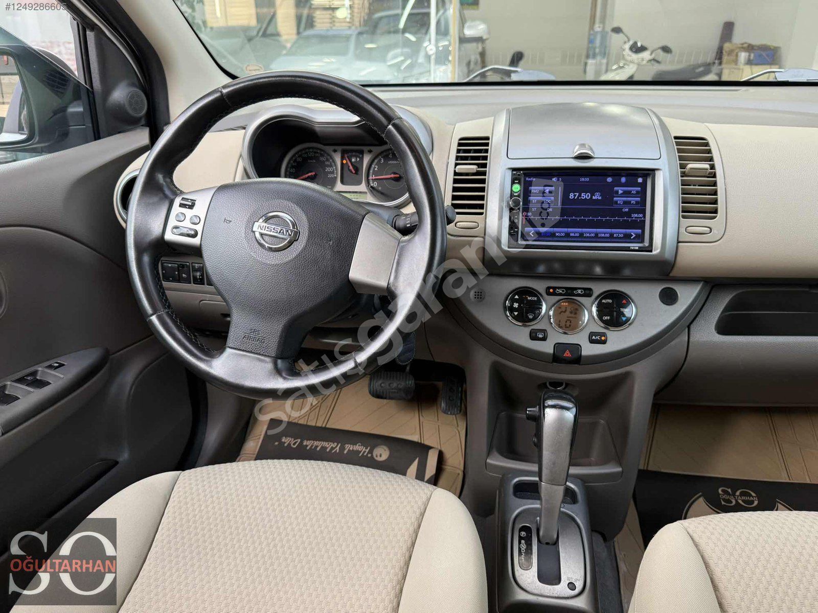 SMT OTOMOTİV 2007 MODEL NİSSAN NOTE 1.6 TEKNA OTOMATİK VİTES