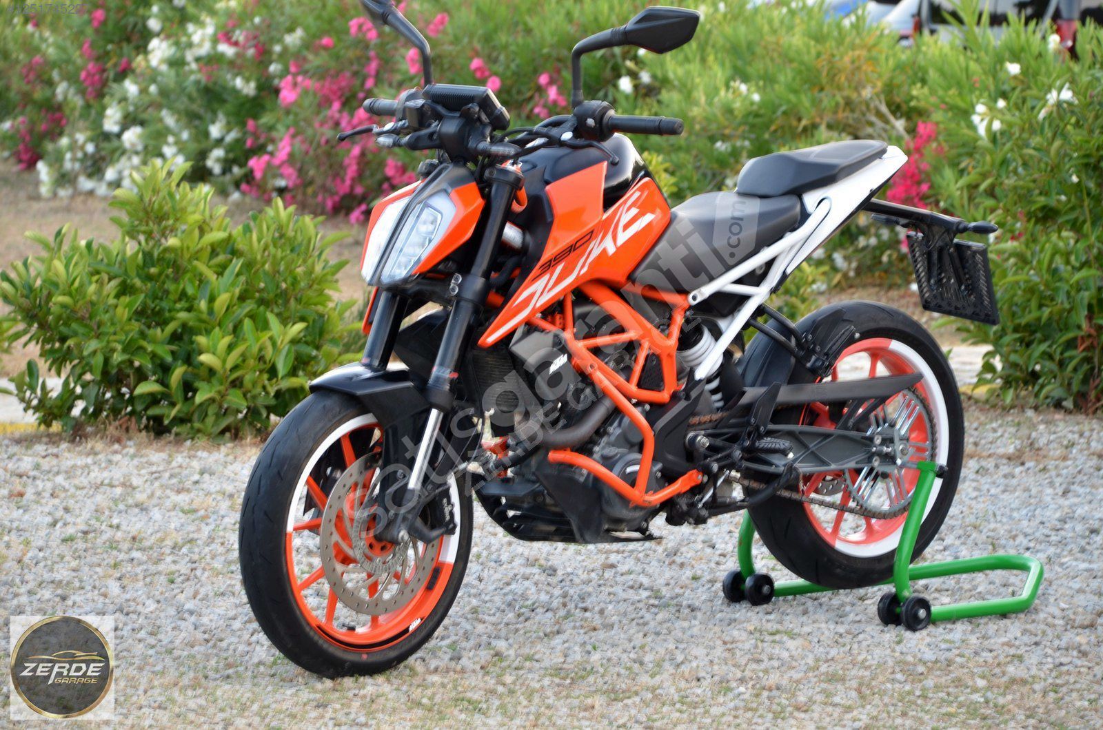 Zerde Garage 2020 Model KTM 390 Duke 25.000 Km Boyasız