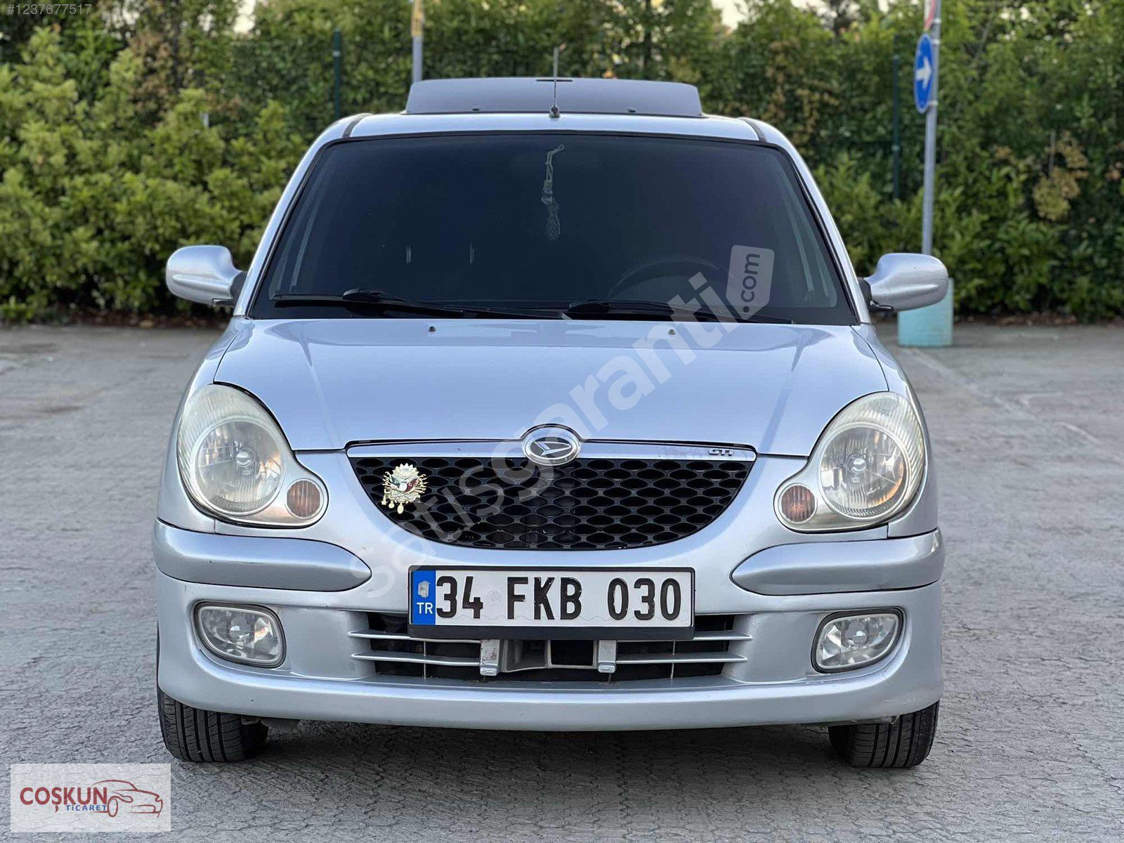 2004 EMSALSİZ TEMİZLİKTE KLİMA AKTİF 102HP 1.3 SİRİON SUNROOFLU