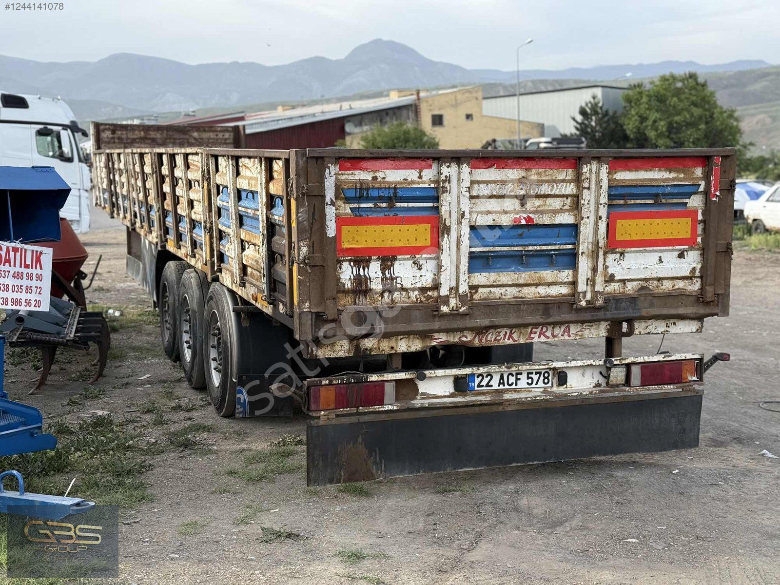 GBS GROUP'dan 2022 MODEL BOYASIZ 370 BİN KM DE ACTROS L