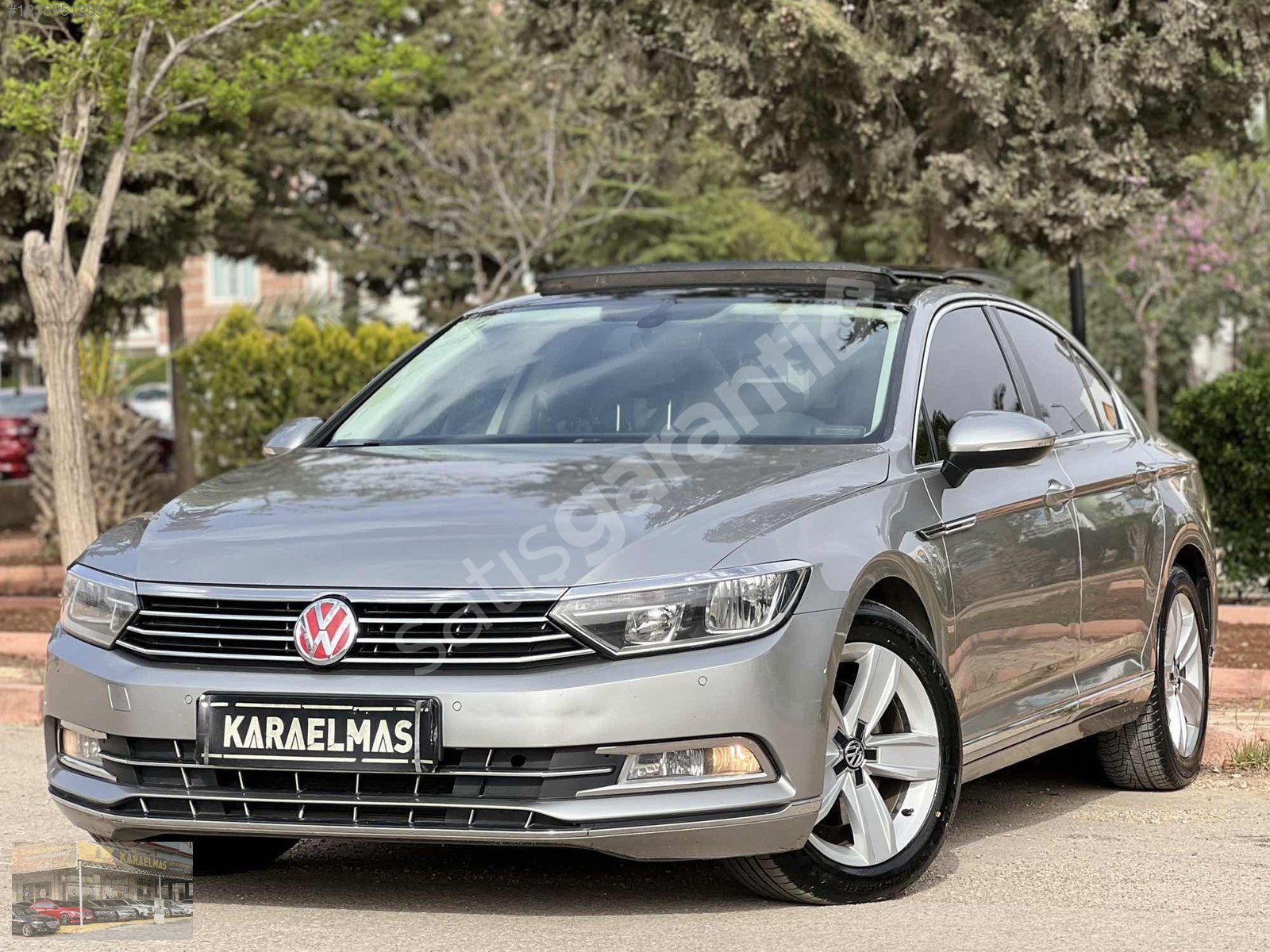 KARAELMAS AUTO DAN 1.6 TDI DSG CAM TAVAN HATASIZ TERTEMİZ PASSAT