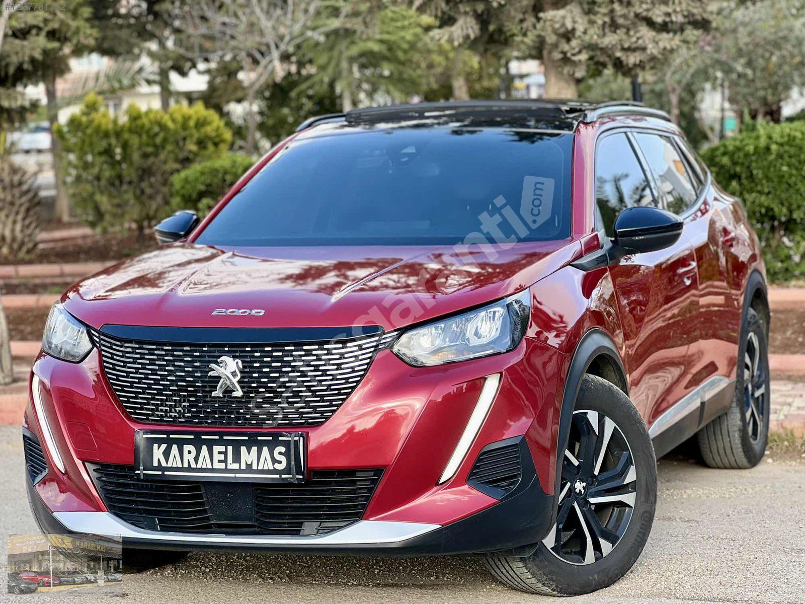 KARAELMAS AUTO DAN 1.2 PURETECH ALLURE EAT8 CAM TAVAN 15.000 KM