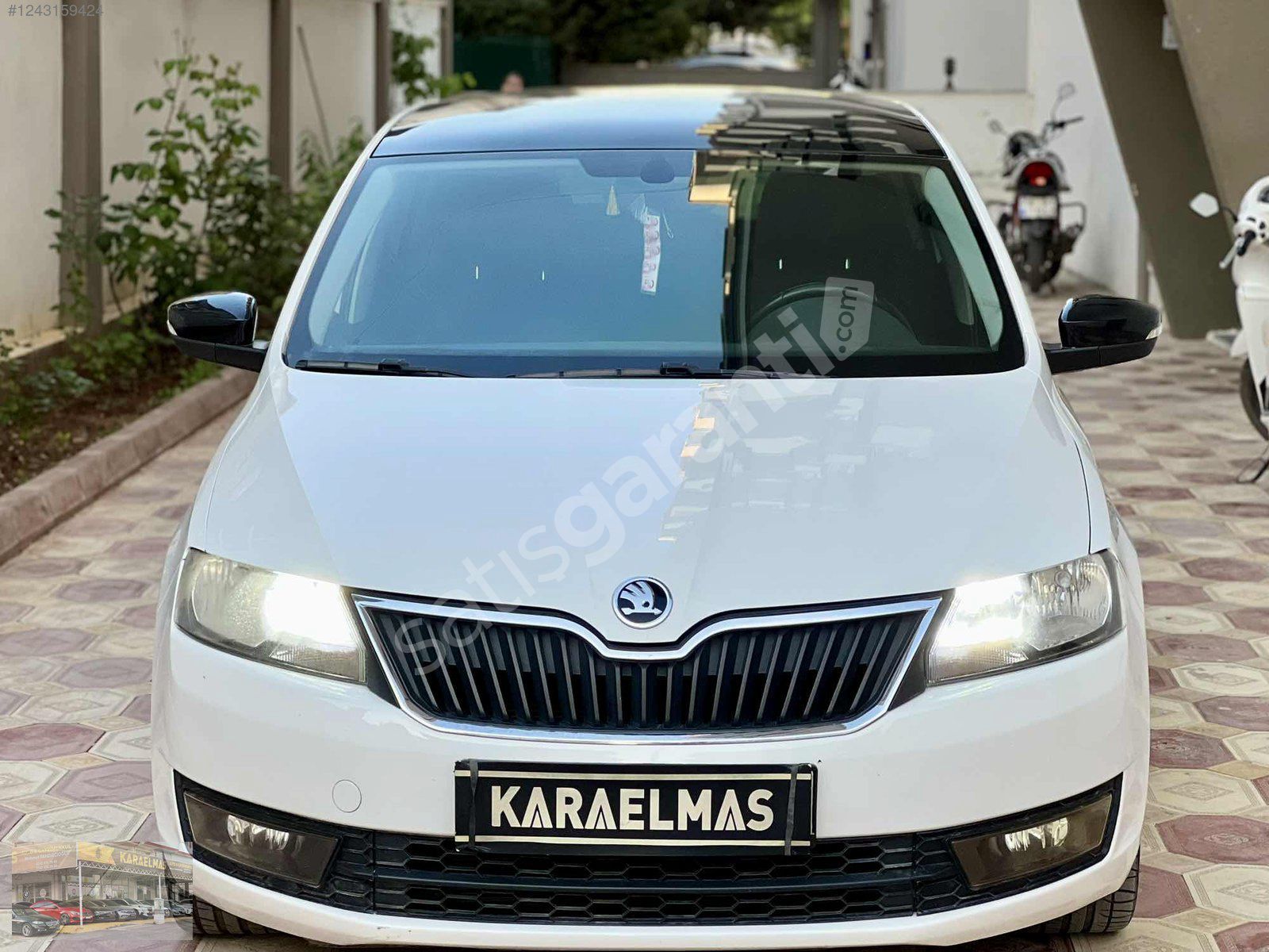 KARAELMAS AUTO DAN 1.5 TDI DSG CAM TAVAN 129.000 KM RAPİD