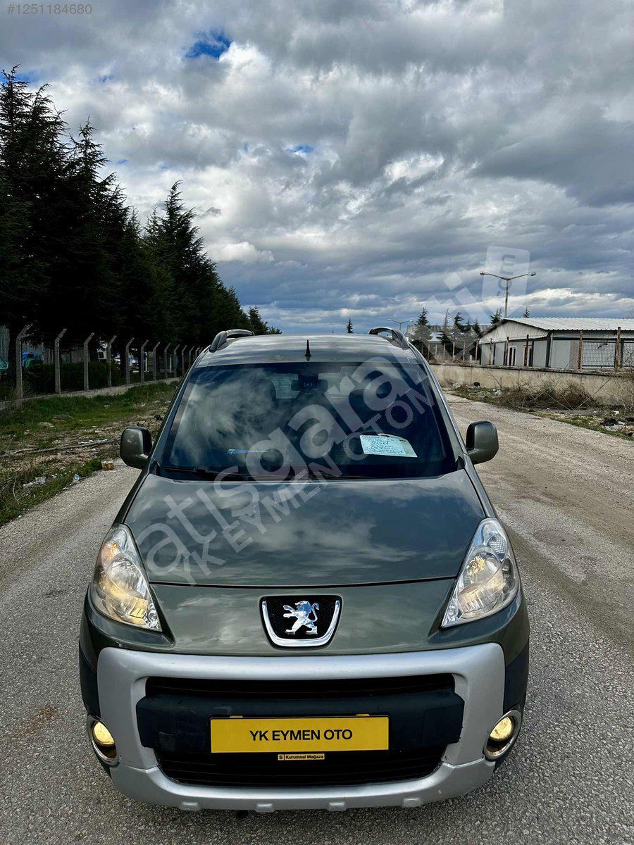 YK'EMEN'DEN 2011 PEUGEOT PARTNER 1,6 OUTDOOR KKT 12TAKSİT İMKANI