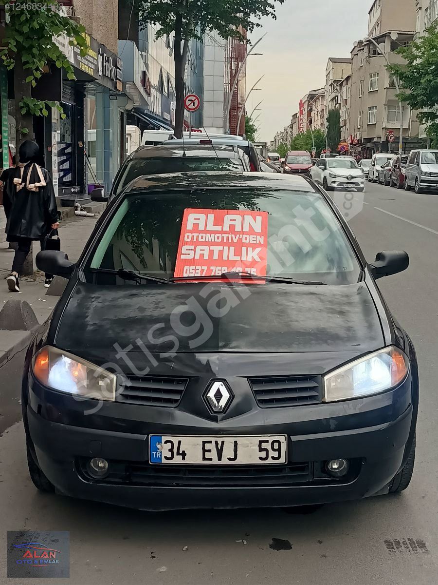 ALAN OTOMOTİV DEN 2004 MODEL MEGANE II 1.4 BENZİN LPG'Lİ