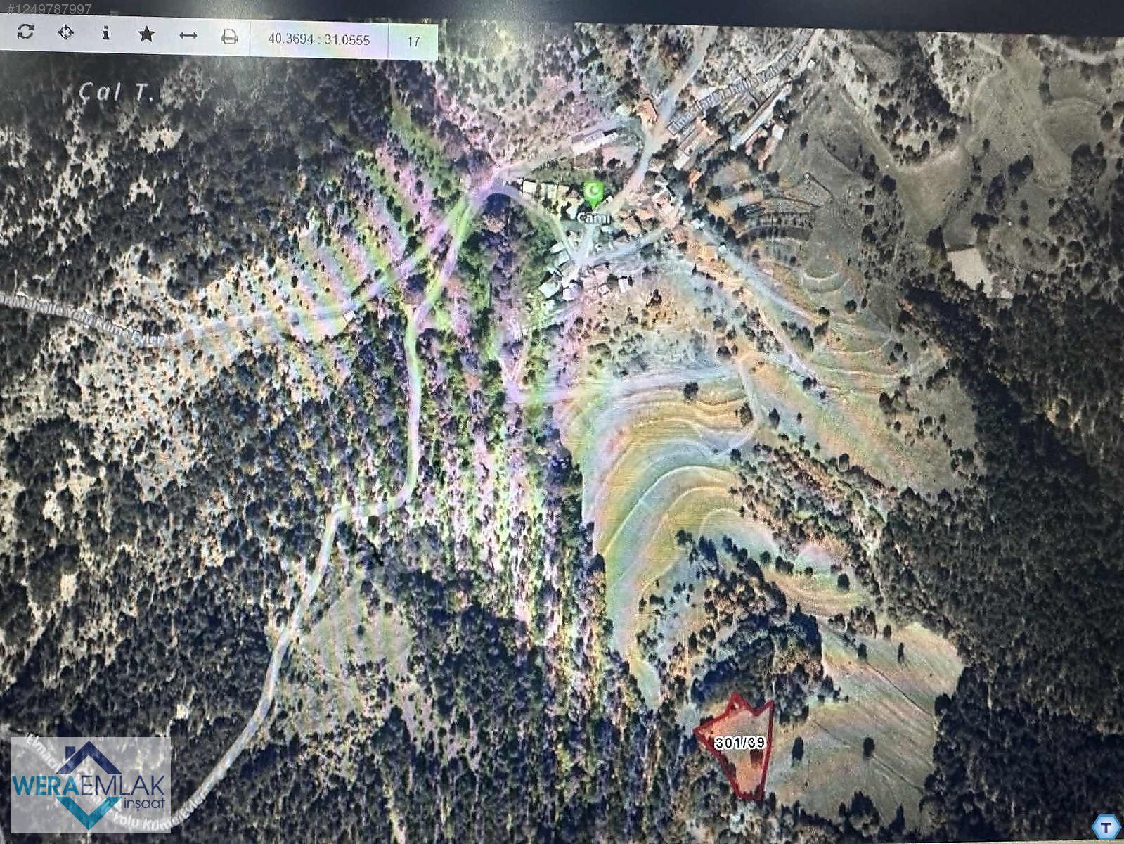 WERA'DAN BOLU MUDURNU'DA YATIRIMLIK ACİL 2.250M2 SATILIK TARLA