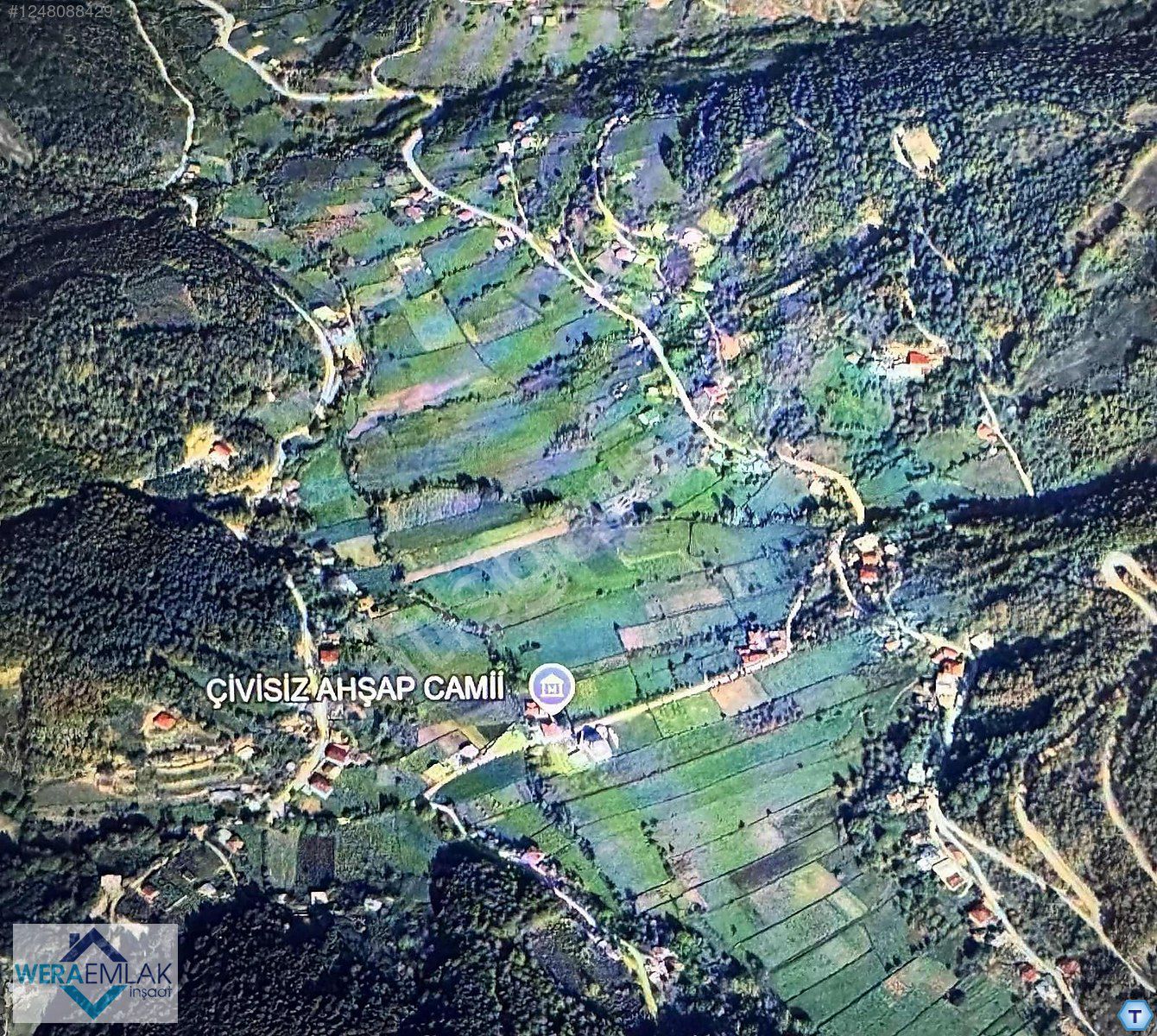 WERA'DAN BURSA İZNİK ELMALI SATILIK 10.600M2 YOL CEPHELİ TARLA