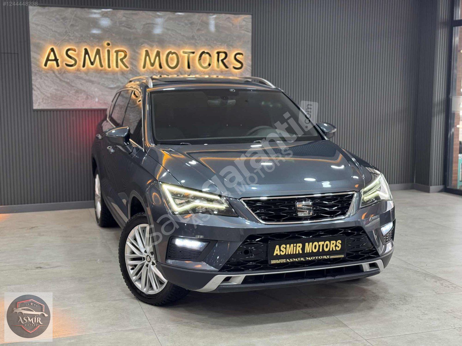 ASMİR MOTORSTAN TEMİZ BAKIMLI CAM TAVANLI SEAT ATECA