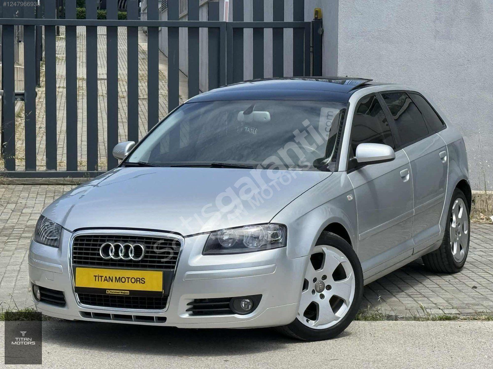 TİTAN MOTORS CAM TAVANLI 187 BİN KM AUDİ A3 1.4 TFSI 125 HP 2008