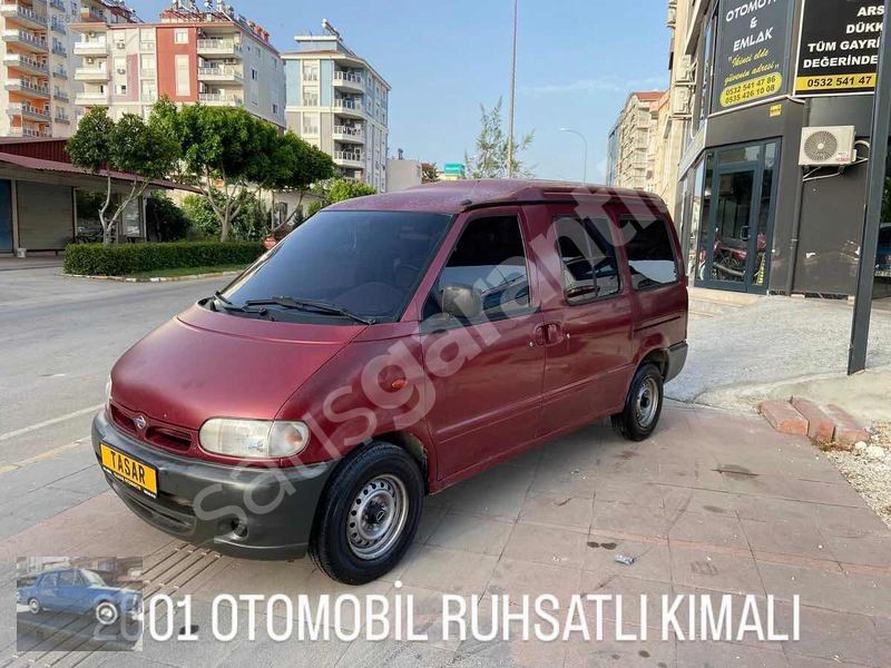 TAŞAR OTOMOTİV DEN 2001 NISSAN VANETTA OTOMOBİL RUHSATLI