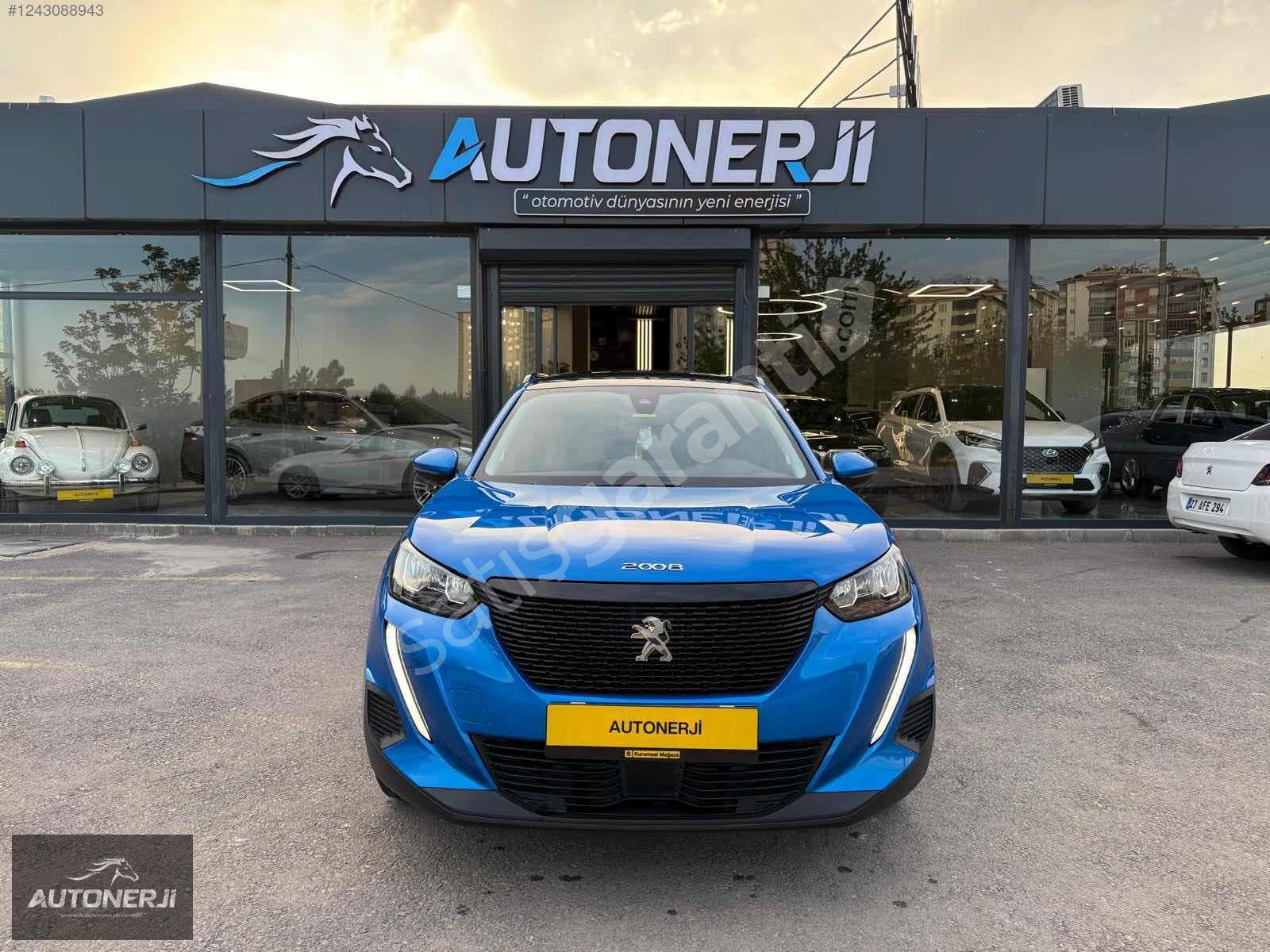 AUTONERJİDEN 2020 Peugeot 2008 1.5 BlueHDI Camtavan+ Boyasız