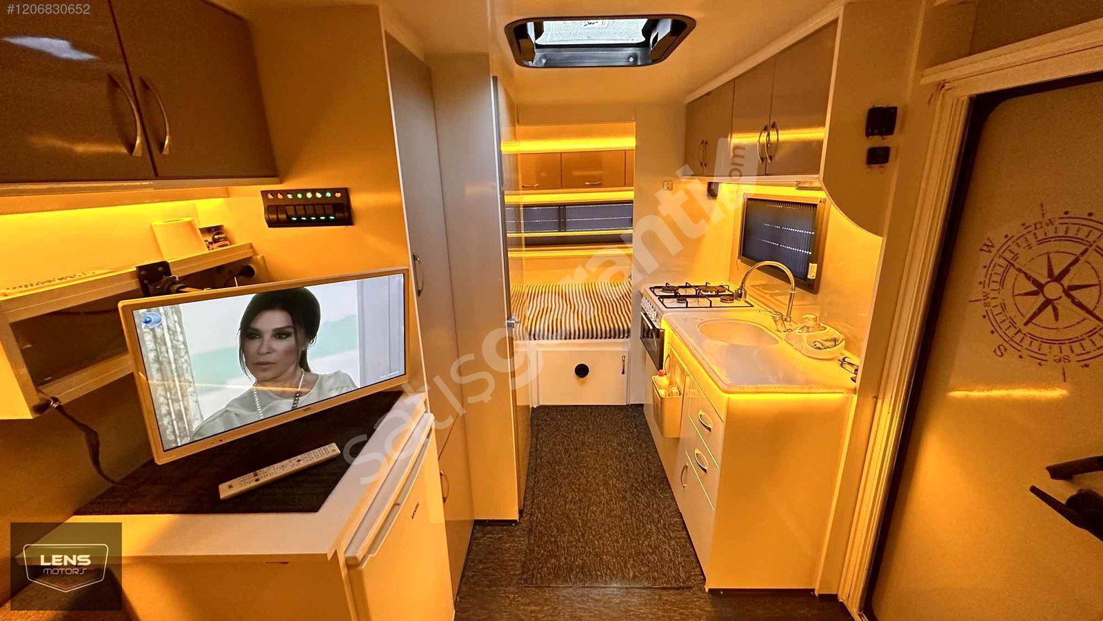 _LENSMOTORS_DAN 2017 MODEL ORTİZ FUL+FUL ORJİNAL ÇEKME KARAVAN