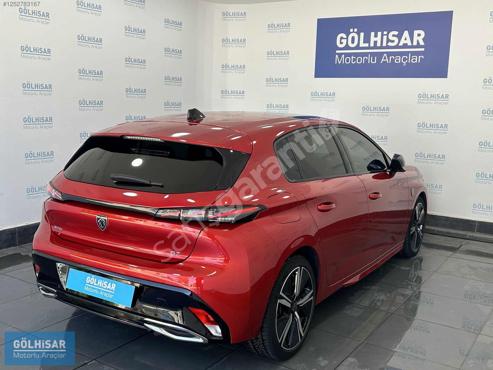 GÖLHİSAR'da 2024 Peugeot 308 1.2 PURETECH GT HATASIZ