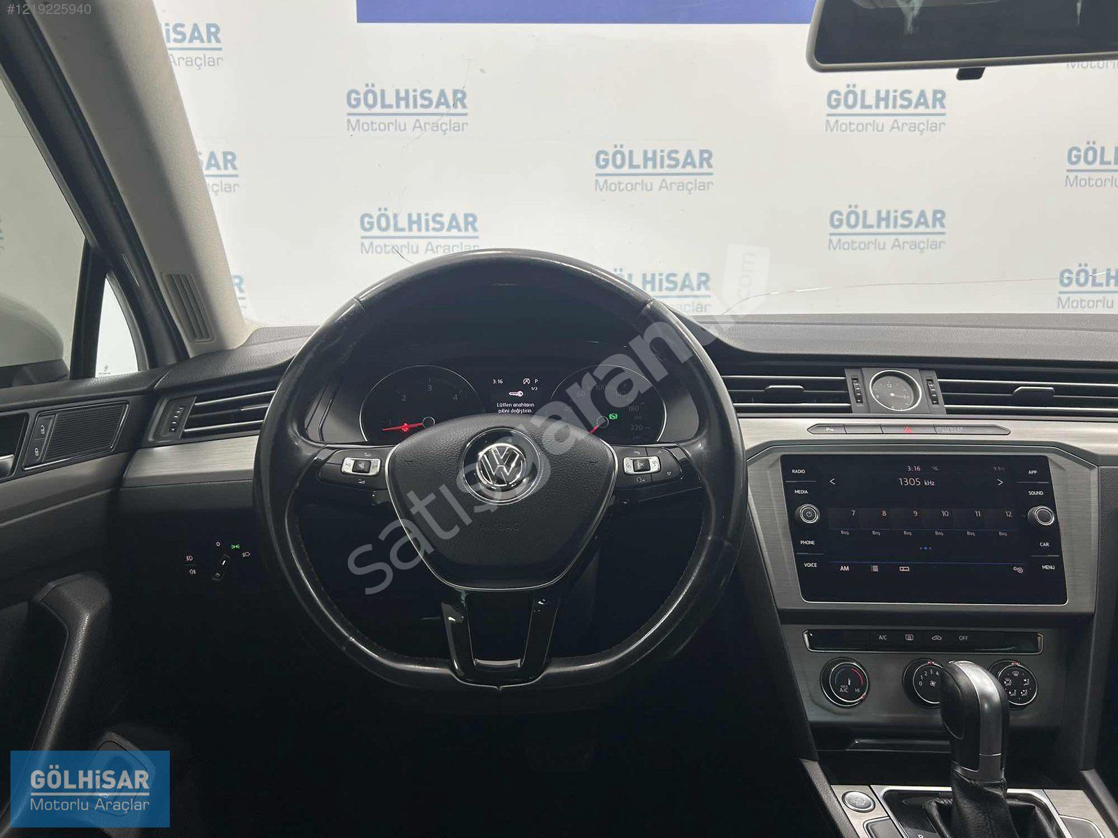 GÖLHİSAR'dan 2017 VOLKSWAGEN PASSAT 1.6 TDI BMT İMPRESSİON DSG