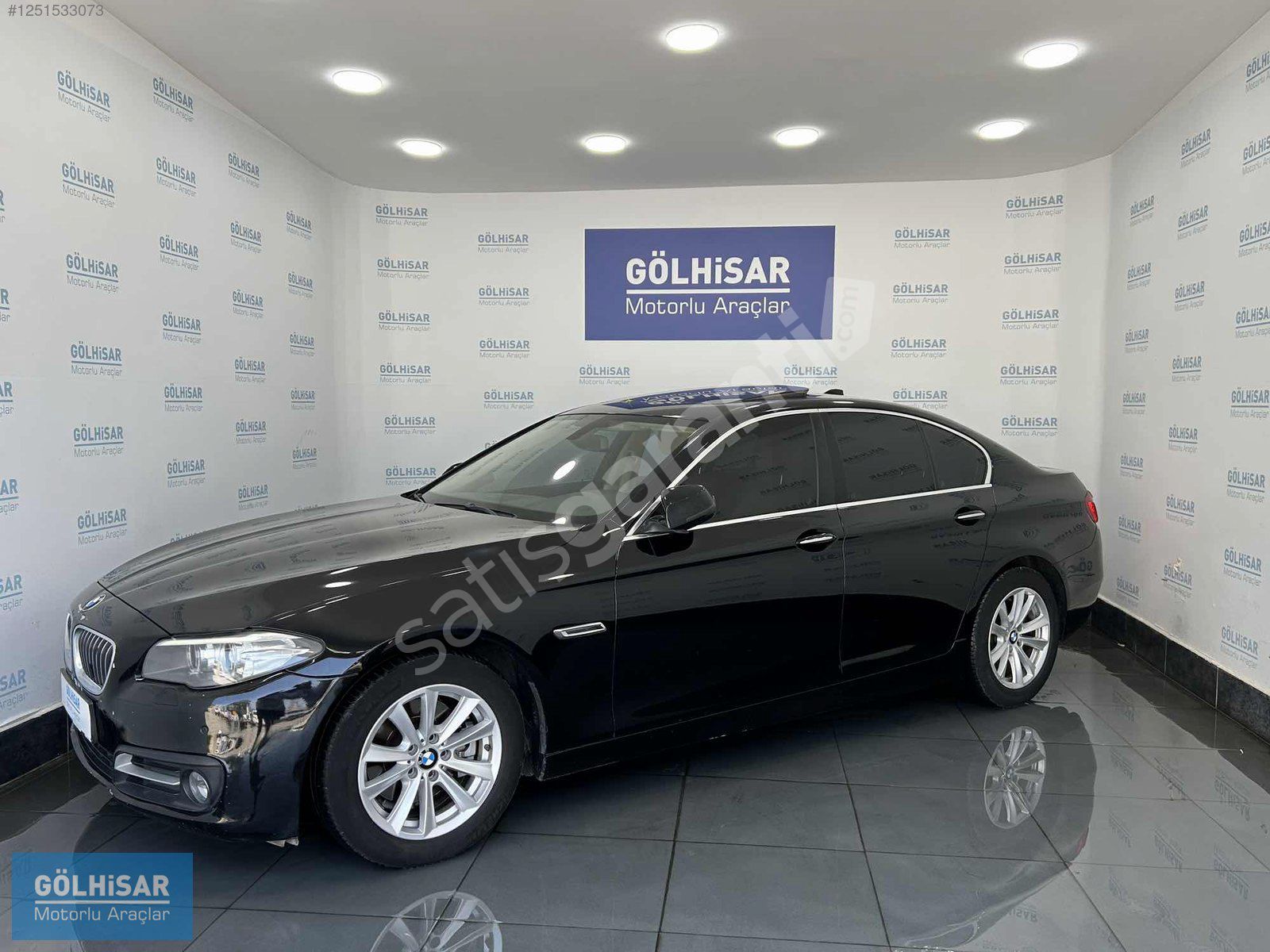 GÖLHİSAR'dan 2014 BMW 5.20İ COMFORT EMSALSİZ TEMİZLİKTE