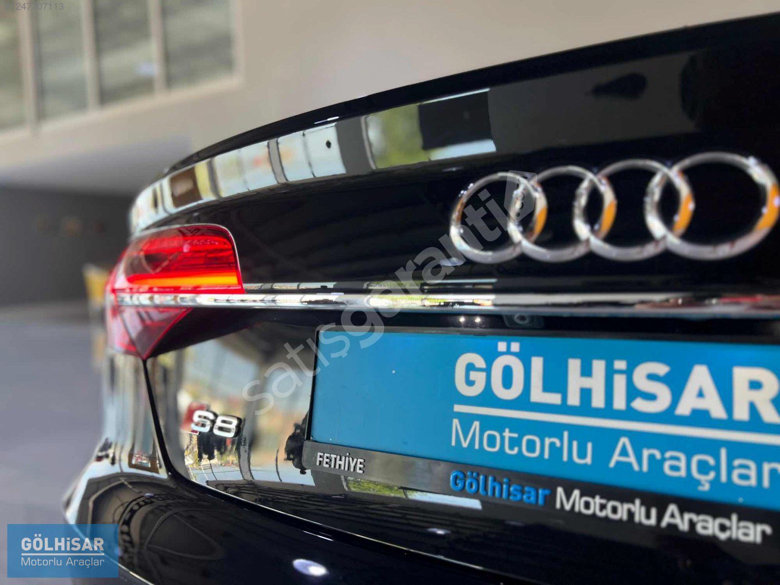 GÖLHİSAR'dan 2015 AUDİ S8 4.0 TFSI Quattro BAYİ 107.000 km 520hp