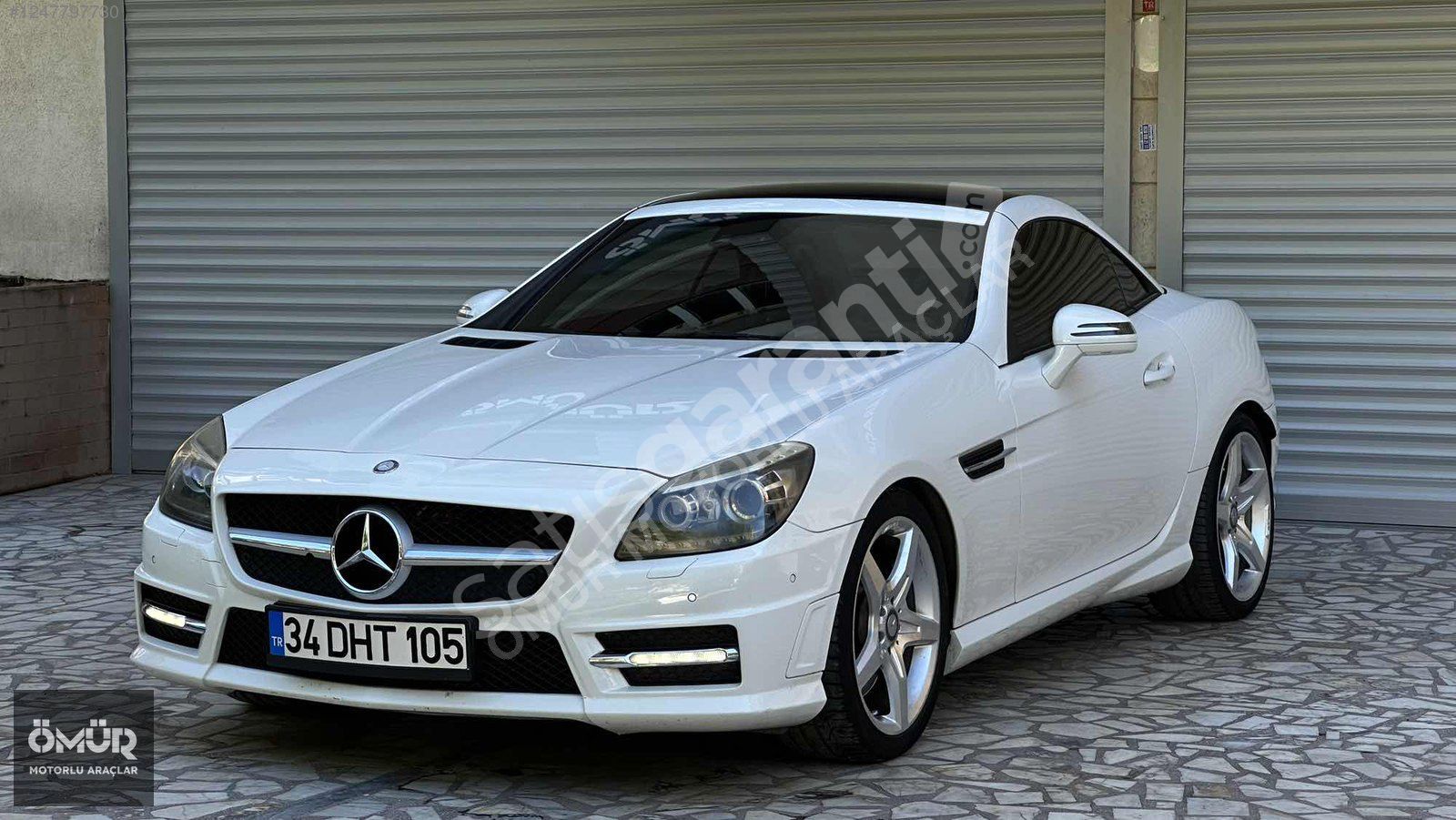 2013 MERCEDES SLK 250 AMG BEYAZ İÇİ KIRMIZI KIRMIZI HATASIZ