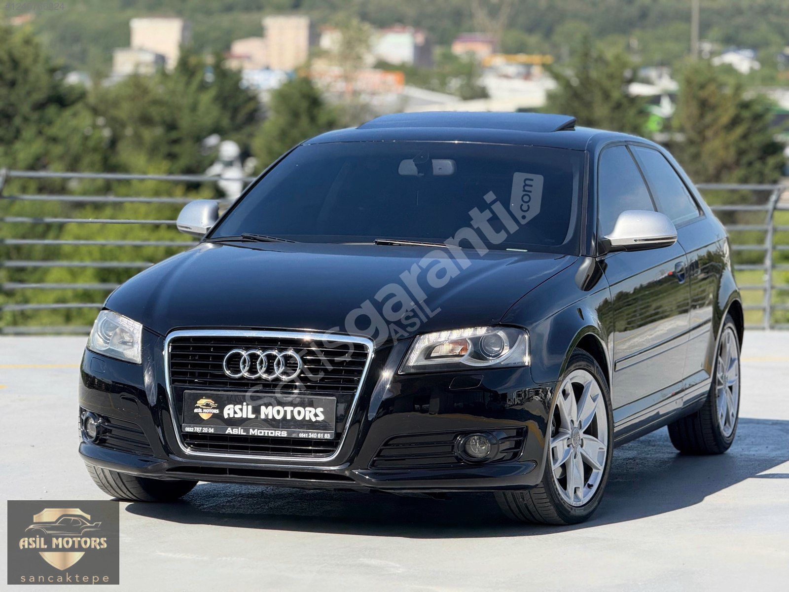 ASİL MOTORS SANCAKTEPE'DEN 2009 A-3 1.4 TFSI OTOMATİK SANRUFLU..