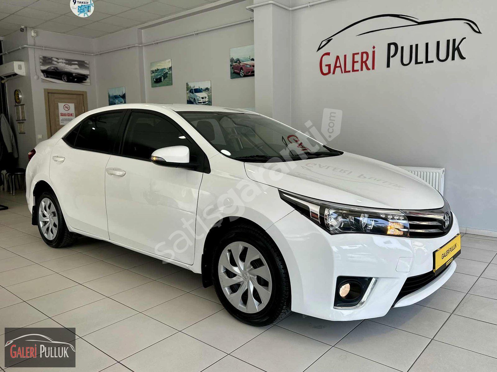 2016 COROLLA 1.33 LİFE+109.509 KM+MASRAFISIZ+K.K 12 TAKSİT