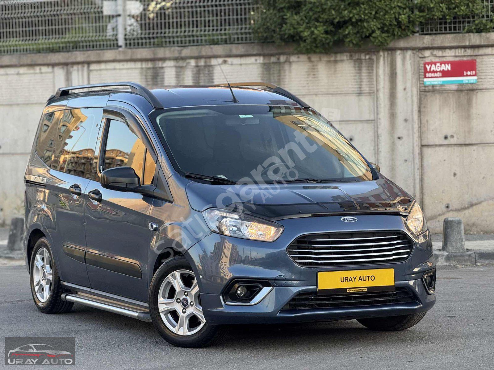 URAY AUTO+2021 MODEL+83.000 KM+FORD COURİER 1.5 TDCİ DELÜX 100HP