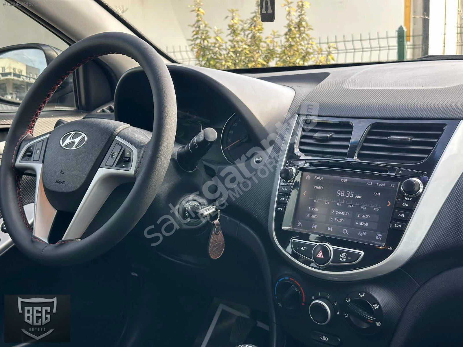 2013 ACCENT BLUE 1.4 MODE PLUS PRINCE LPG HATASIZ 77 000 KM