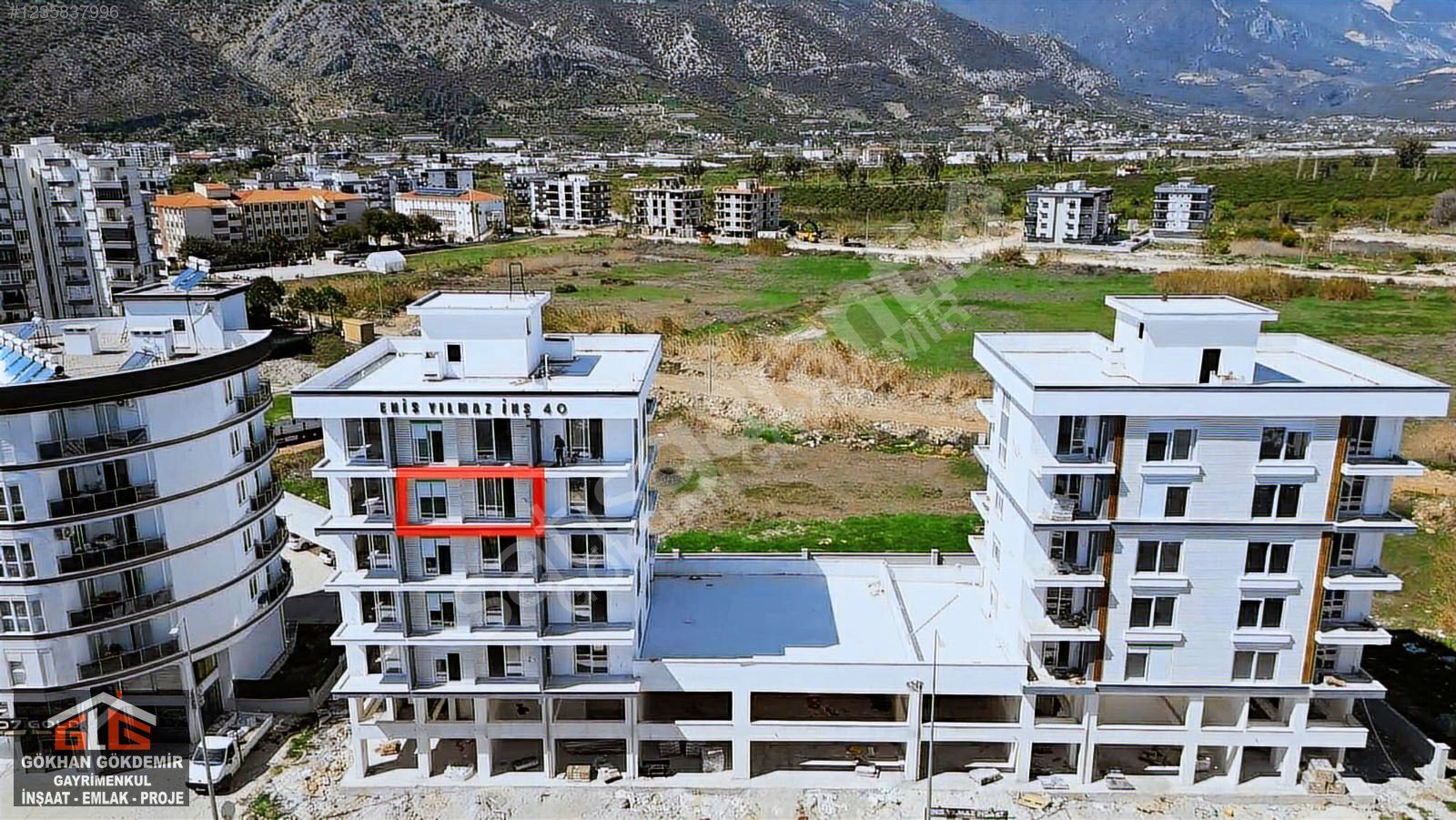 GÖKHAN GÖKDEMİRDEN EMNİYET ARKASINDA SIFIR GENİŞ 1+1 DAİRE