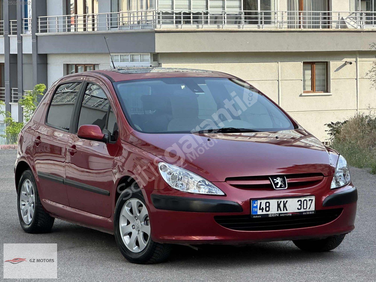 2004 MODEL PEUGEOT 307 XT SUNROOF KOLTUK ISITMA EN DOLUSU
