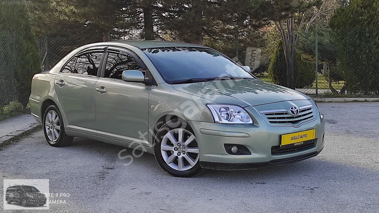 GÜLLÜ OTO 2004 AVENSİS 2.0 LPG OTOMATİK ELDEN VE KARTA 12 TAKSİT