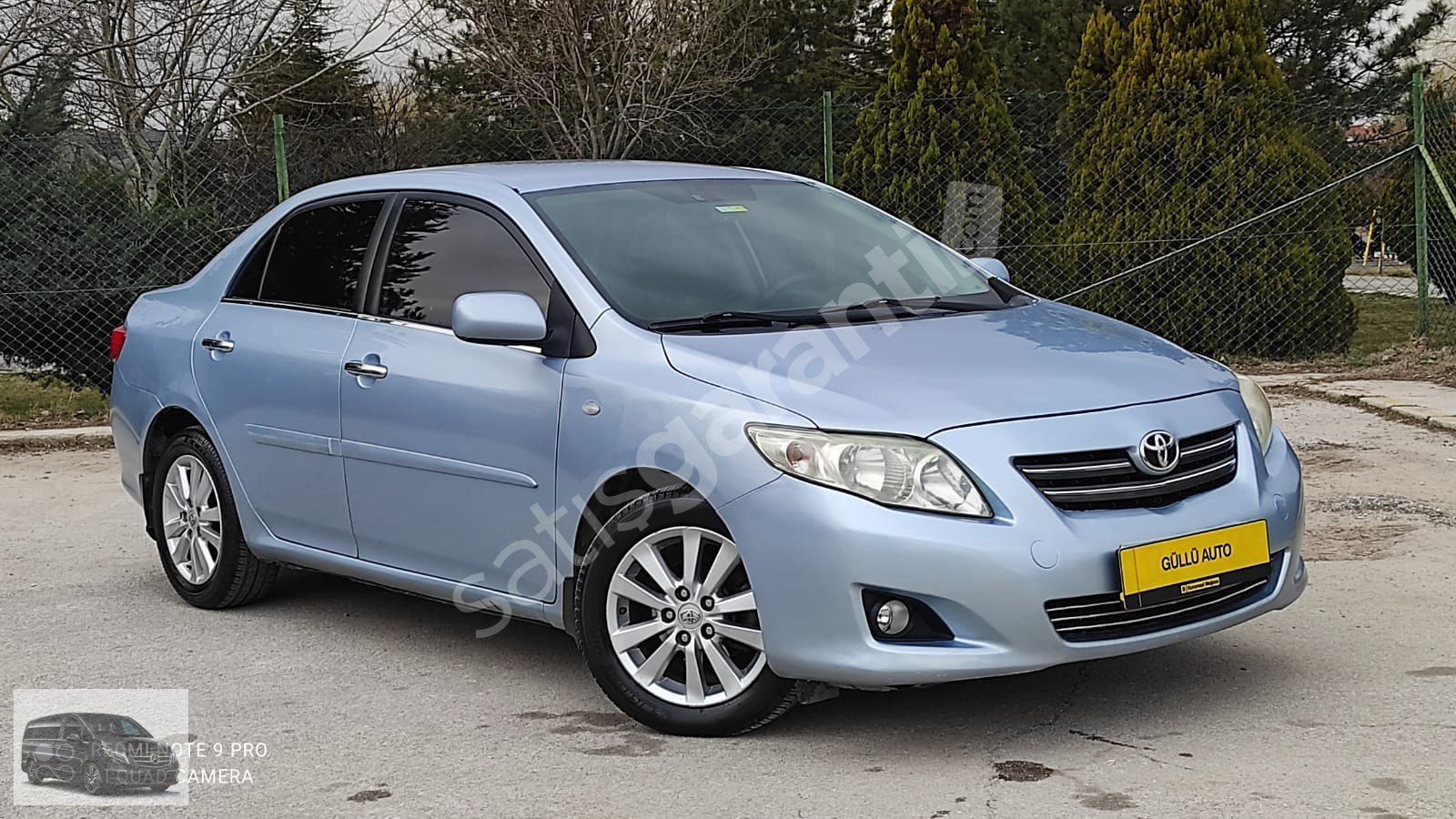 GÜLLÜ OTO DAN 2009 TOYOTA COROLLA 1.4 DİZEL KARTA 12 TAKSİT