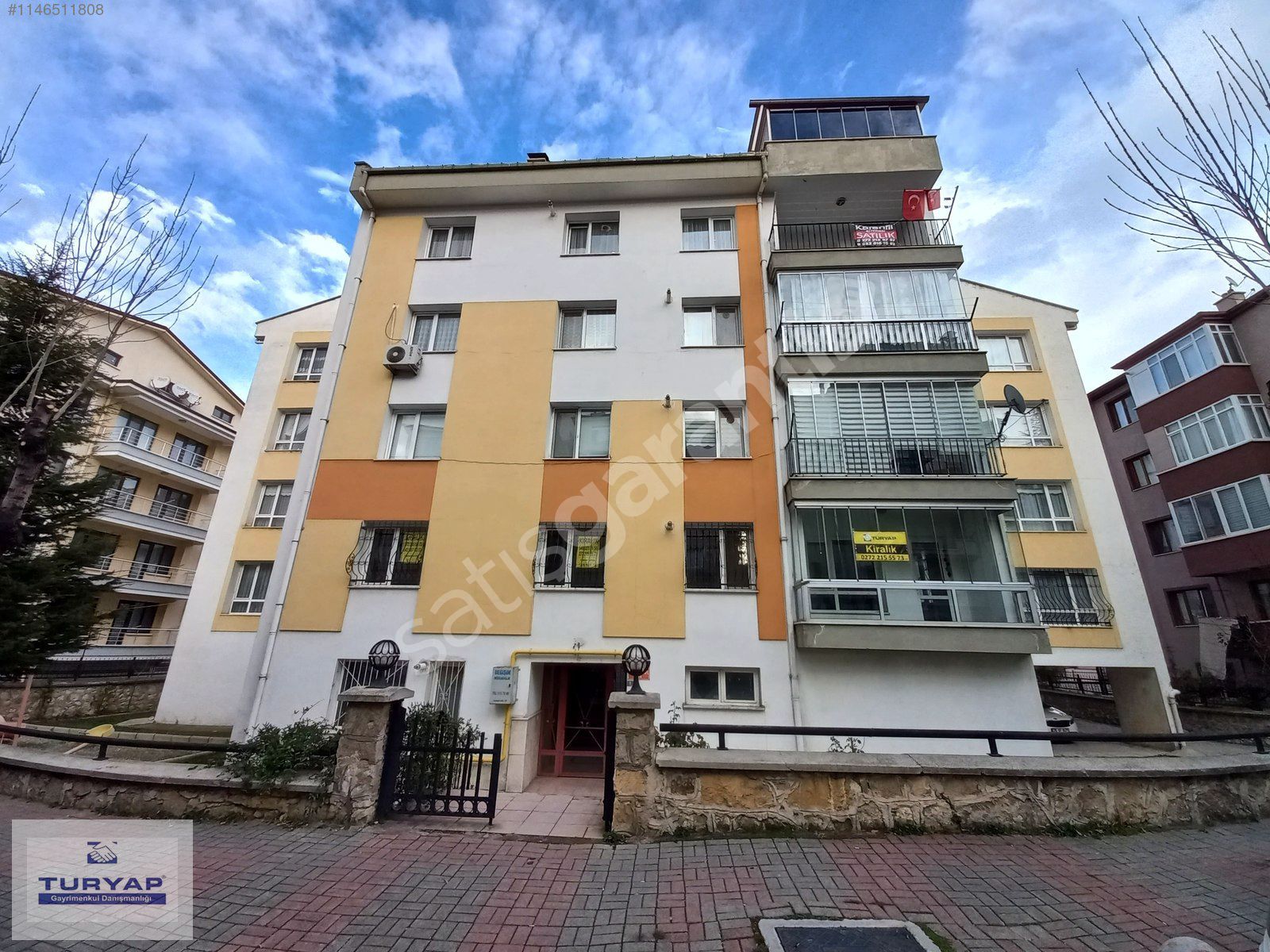 TURYAP'TAN ÖRNEKEVLER MAH. 3+1 MERKEZİ DOĞALGAZLI DAİRE