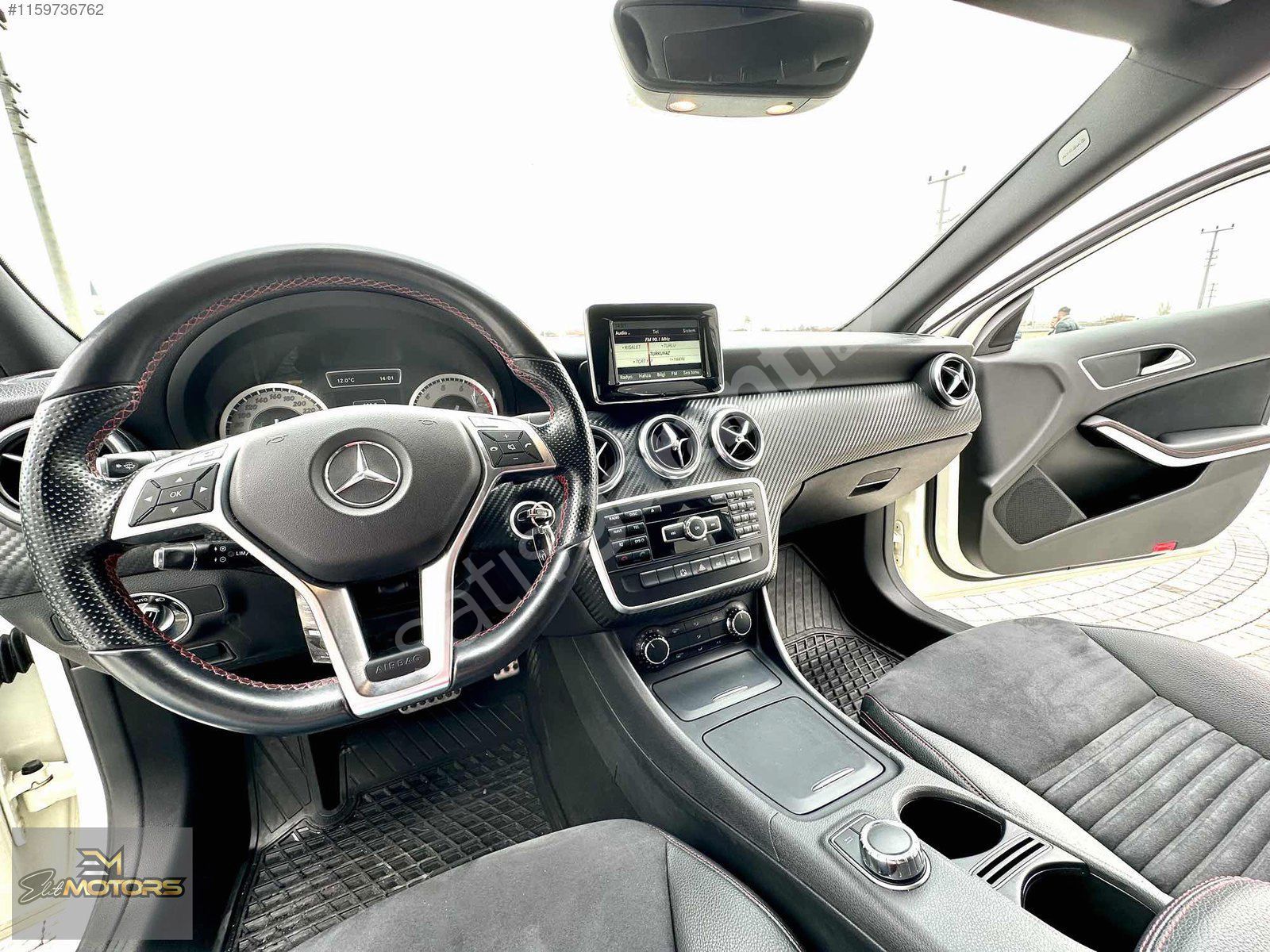 BOYASIZ+A180+AMG SPORT+LED+KATLANIR AYNA+GERİGÖRŞ+110.oooKm'de