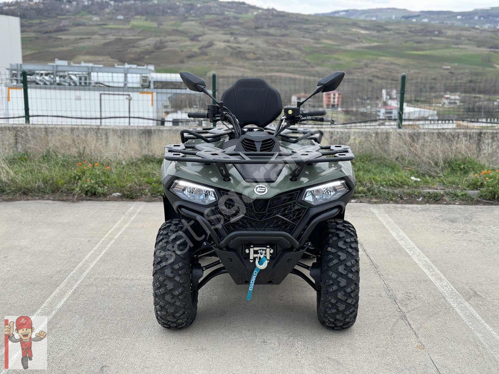 SEFA GÖĞNE'DEN HATASIZ-GARANTİLİ 2023 CFMOTO 450 CC 80 KM DE