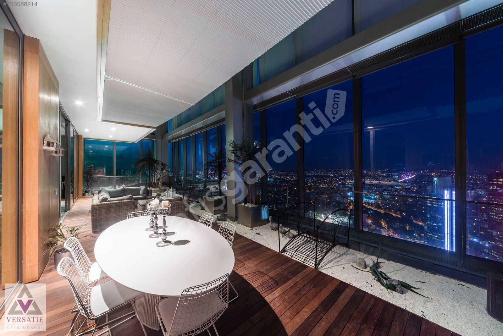 SAPPHiRE RESIDENCE 750m2 LÜKS PENTHOUSE MOBLELI VEYA BOŞ , Zorlu