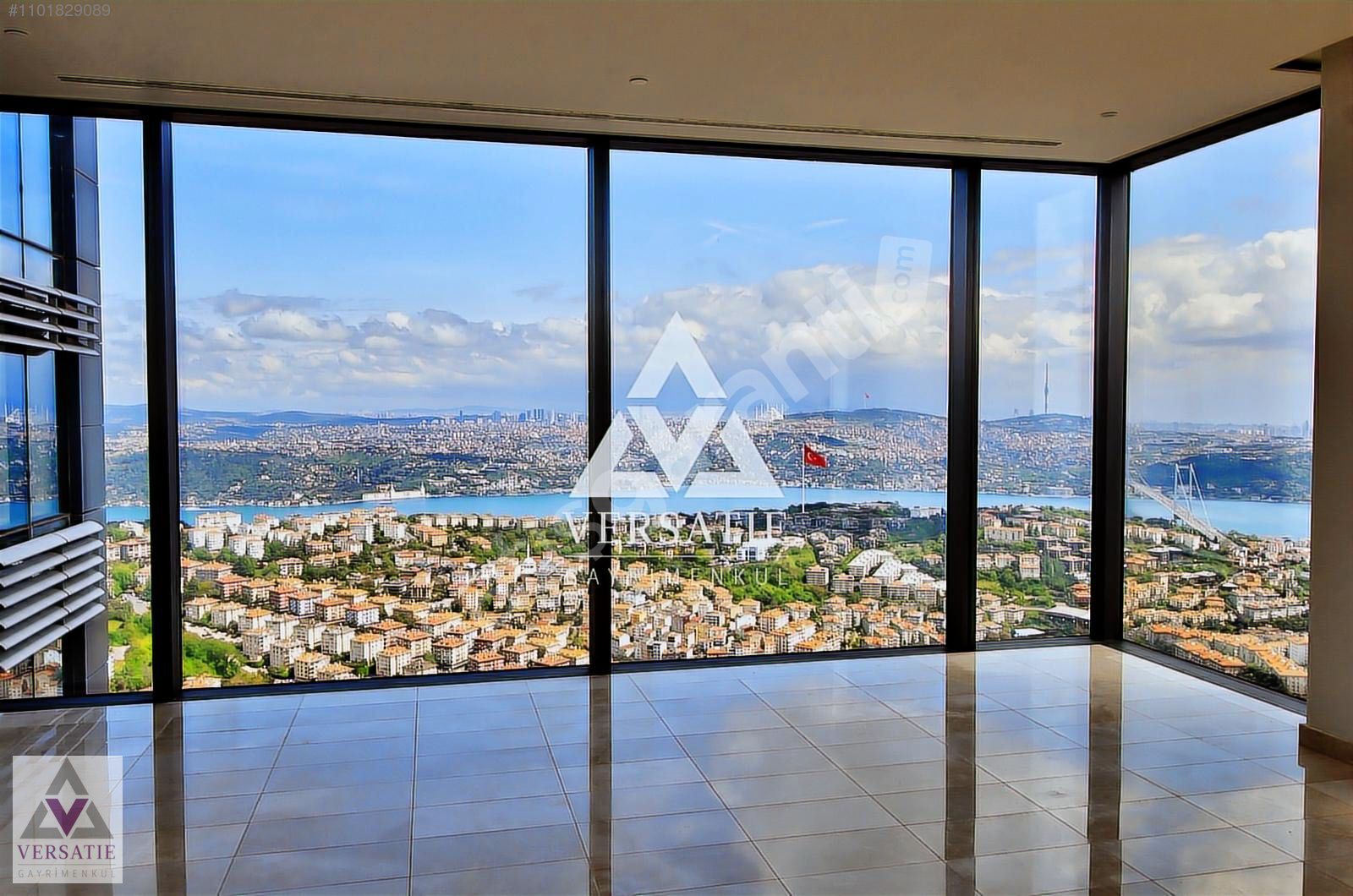 ÇİFTÇİ TOWERS'DA CD TİPİ MUHTEŞEM MANZARALI SATILIK RESIDENCE