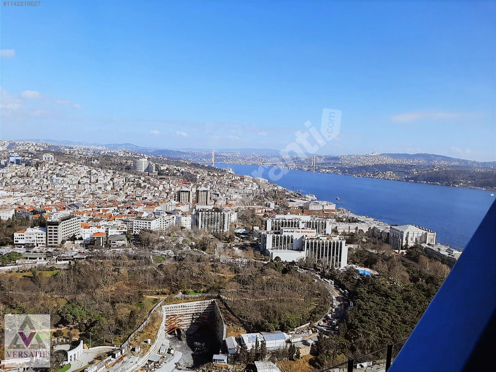 Ritz Carlton 2+1 Kiralık Full Deniz Manzaralı Residence