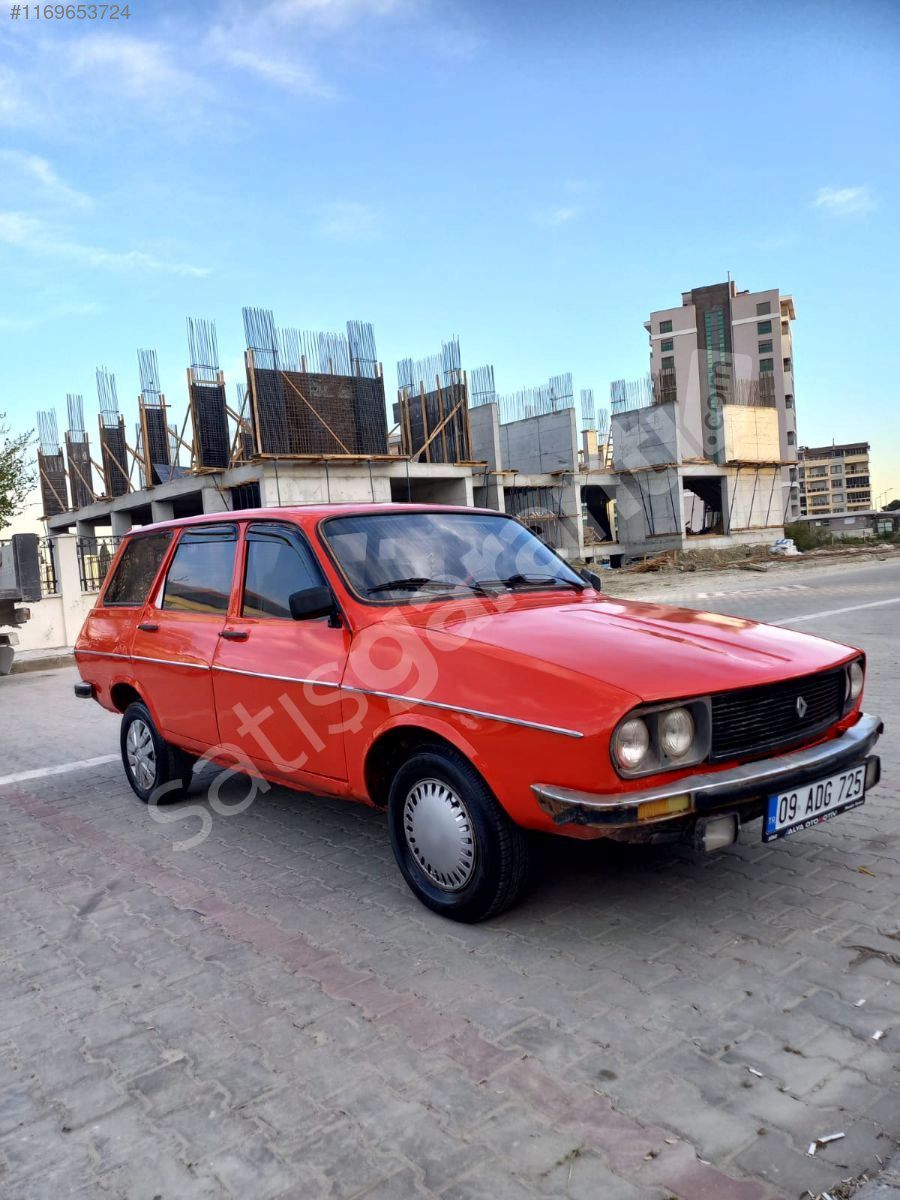 1984 model çok temiz Renault 12 station wagon LPG'li