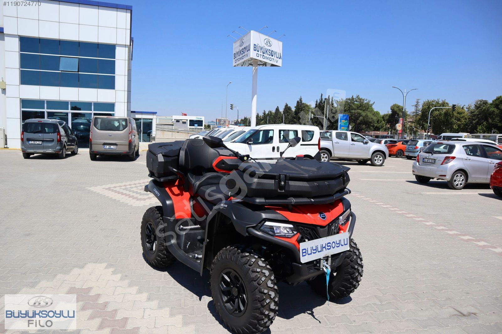 BÜYÜKSOYLU FİLO'DAN 2023 CF 625 4*4 OTOMATİK VİTES 660 CC