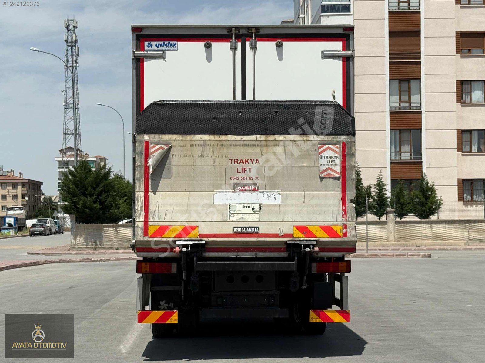 2528 DEN İNME CARRİER SOĞUTUCULU KAPALI FİBER VE LİFTLİ KASA