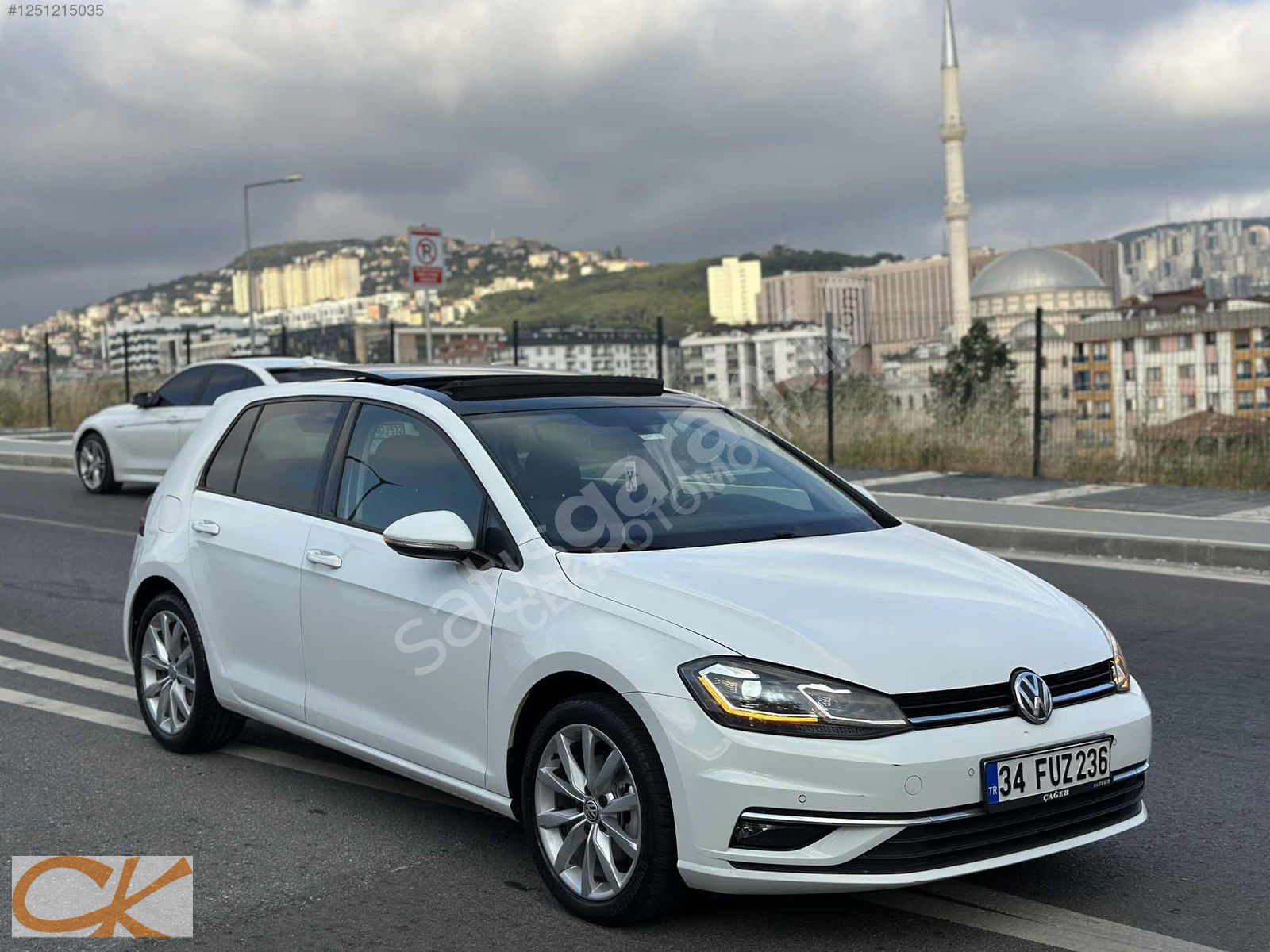 2017 GOLF HİGHLİNE CAM TAVAN LED FAR STOP HAYALET HATASIZ AYARDA